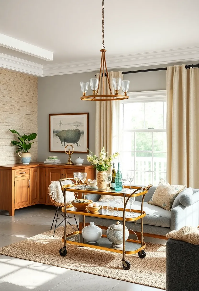 Coastal Cool: Add seashell accents,light wood tones,and nautical-themed glassware for a beachy feel