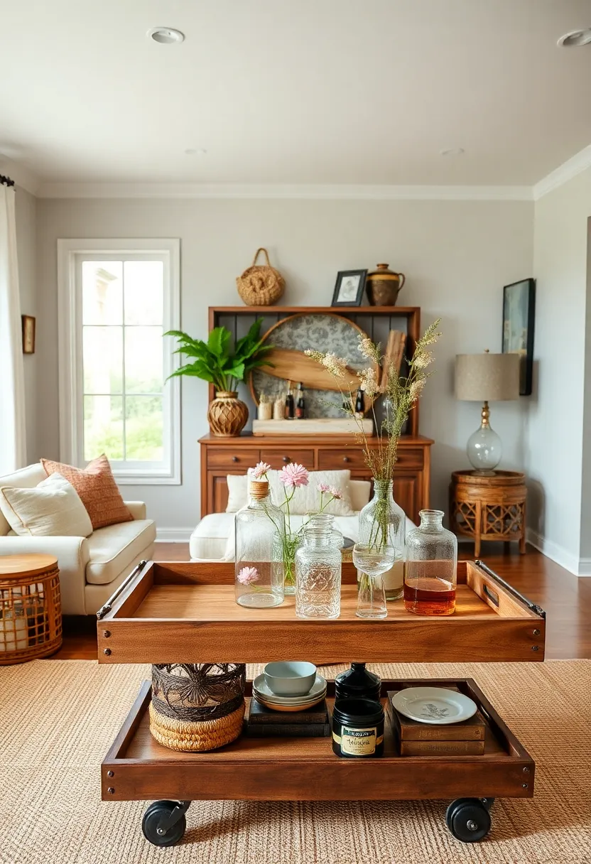 Rustic Charm: Utilize wooden trays, burlap ​coasters, and mason​ jars for⁤ a ‌cozy, farmhouse aesthetic