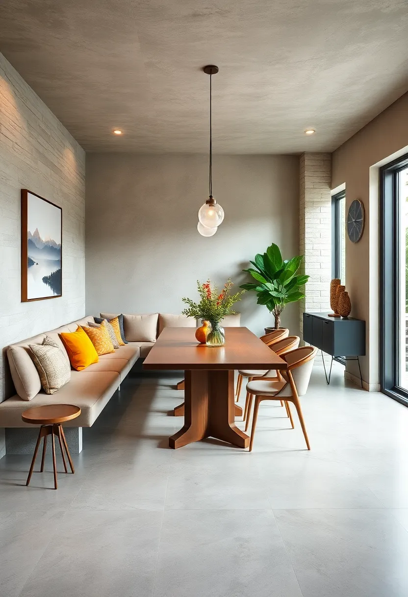 Embrace Minimalism with Sleek, Upholstered ​Benches‌ for a Modern Dining Room ⁤Vibe