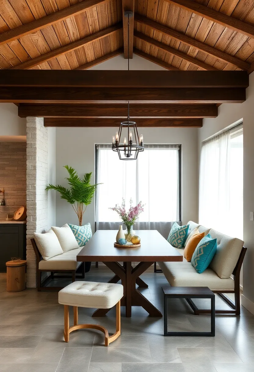 Select Bench Seating with⁣ Metal​ Frames for an Industrial-Chic aesthetic