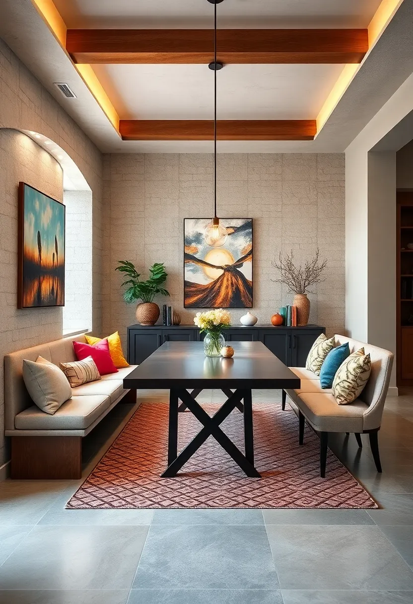 Use Backless Benches⁣ to‍ Keep ‌the Dining ⁣Room Open and Airy