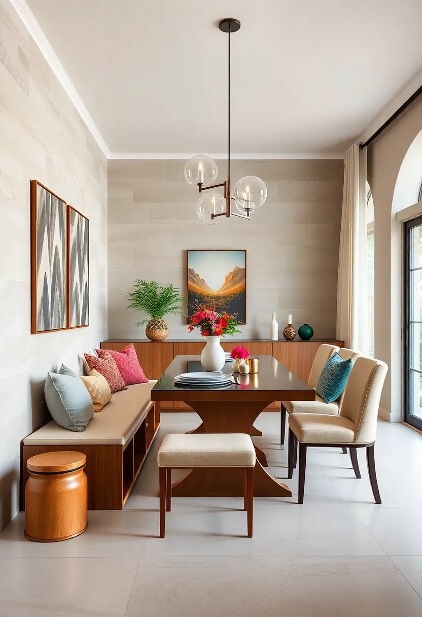 Integrate Storage Benches​ with Hidden Compartments⁤ for Practical⁤ Dining Room Solutions