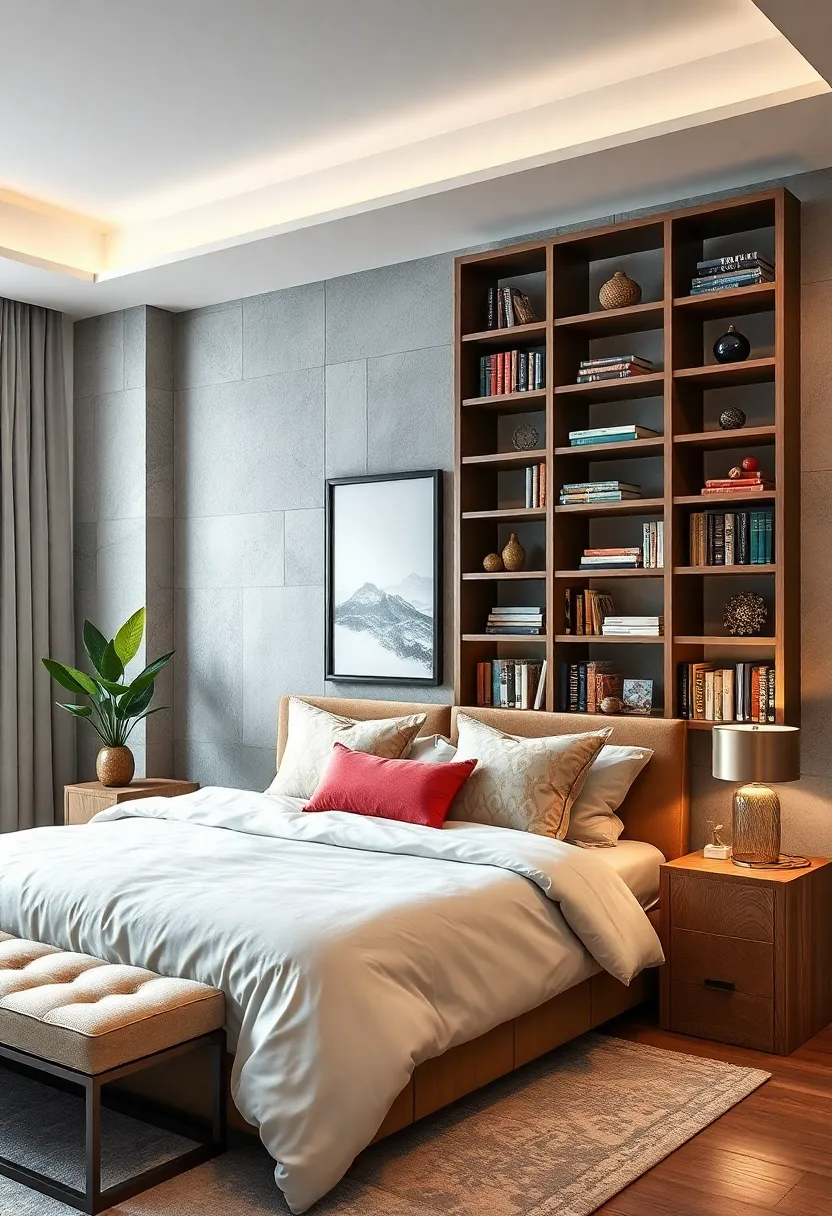 Bookshelf room Dividers: Use ⁤open-back bookshelves as ​room dividers that provide ⁤both partitioning and storage for books‌ or⁤ decorative objects