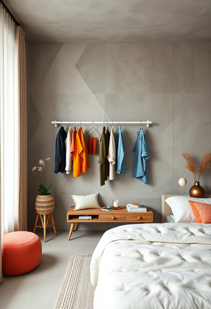 DIY ‌Hanging ⁤rods:‌ Create additional hanging space ⁣by ⁤installing rods across ⁢walls or inside closets for ⁢layering ‌clothes or hanging accessories