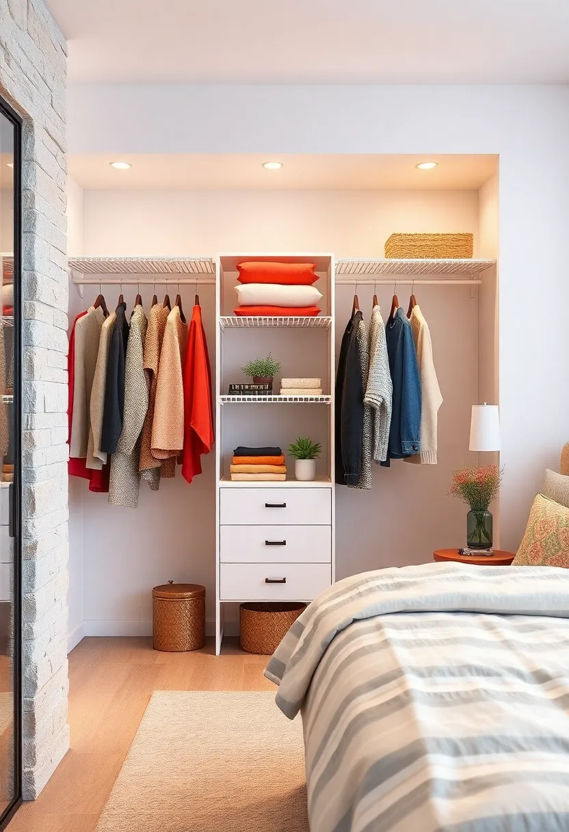 Hanging Closet Organizers: Use hanging fabric or wire shelves inside⁣ closets to add extra layers of ​storage for shoes, sweaters, and accessories