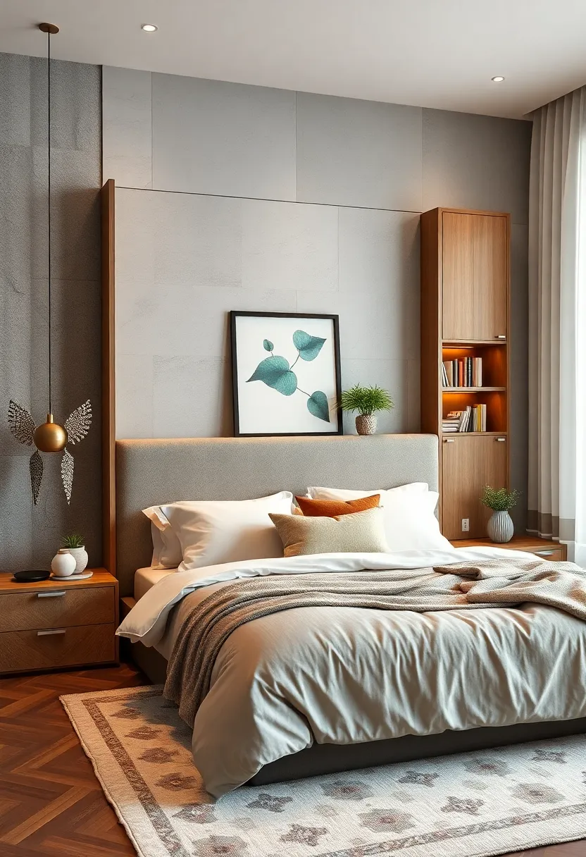 Headboard Storage Cabinets: Replace your‌ standard headboard‍ with one featuring built-in shelves ‍or‍ cabinets to⁤ keep books and nighttime essentials ⁤within arm’s⁢ reach