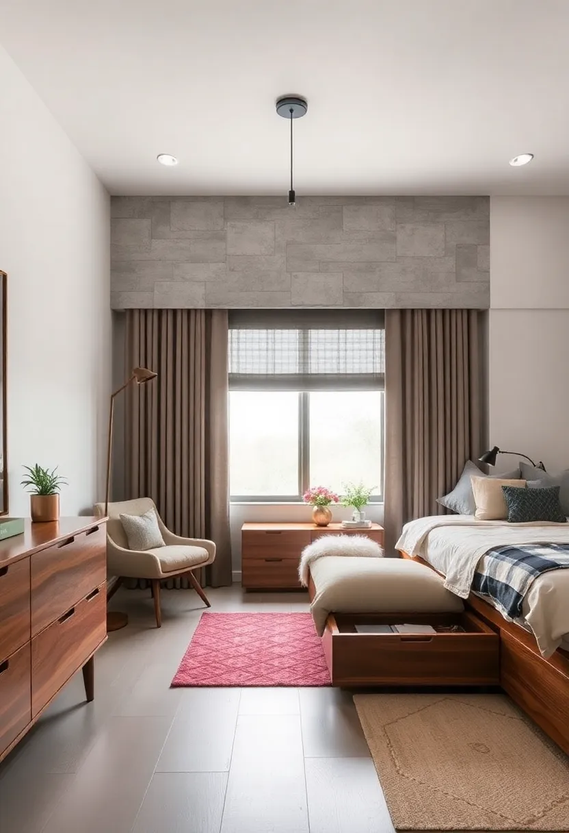 Under-Bed Storage Drawers: Utilize the space ⁤beneath your bed with custom ‍or‍ store-bought⁢ drawers to ⁣keep​ clothes, shoes, or bedding neatly tucked​ away