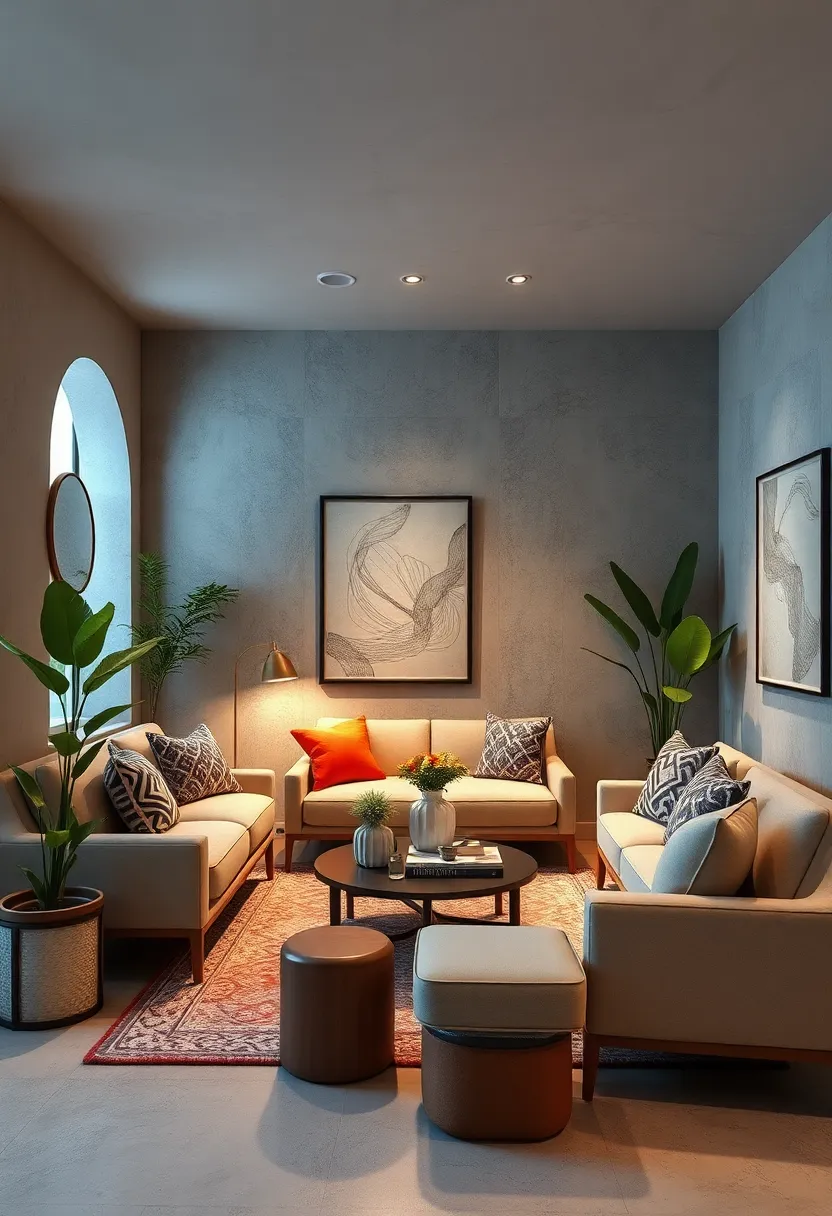 Experiment with Geometric‌ Shapes in Decor and Furniture