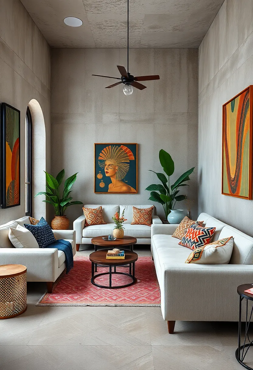 Incorporate Global-Inspired Textiles⁢ and Decor