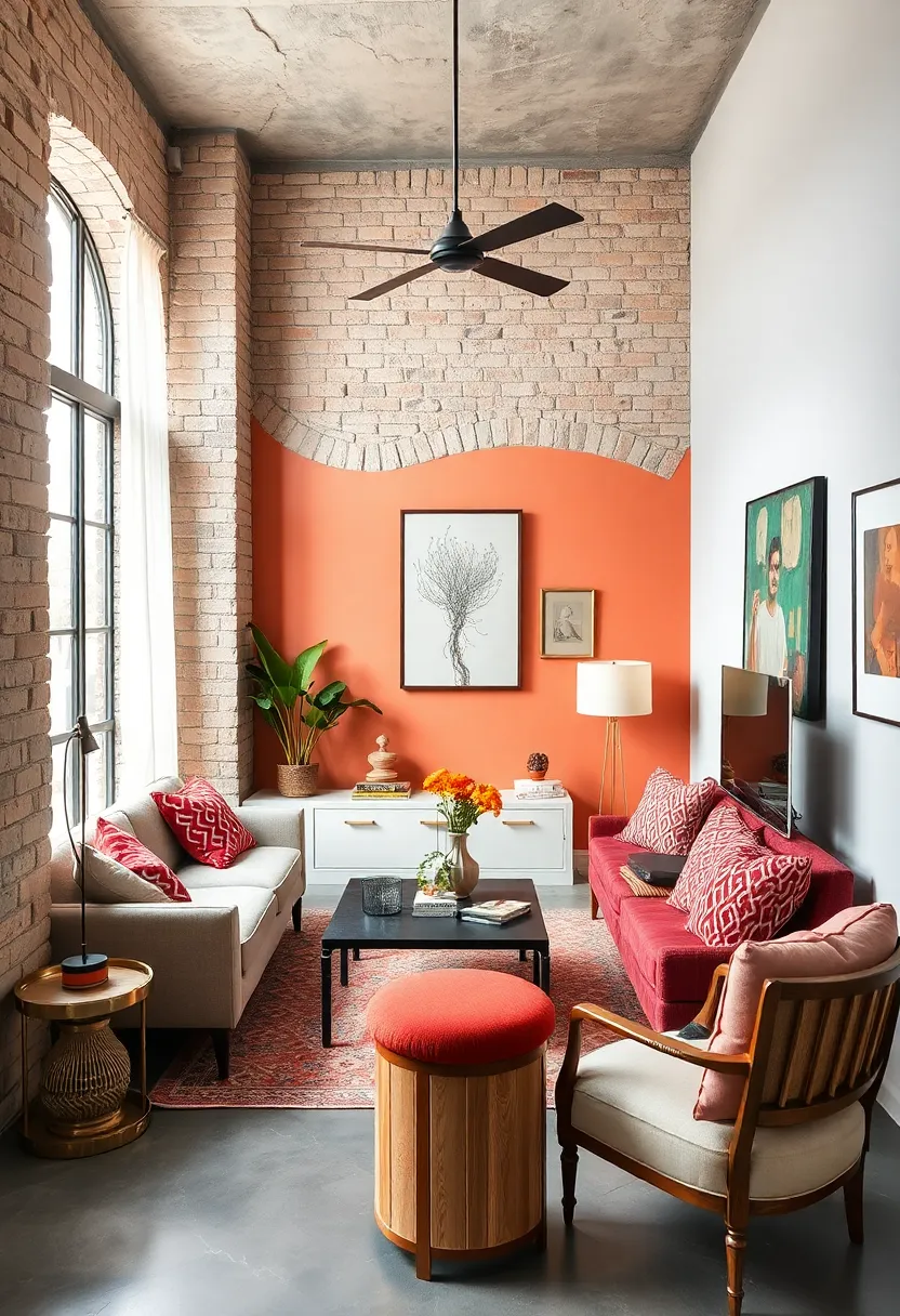 Paint an accent Wall with a⁤ Vibrant Hue