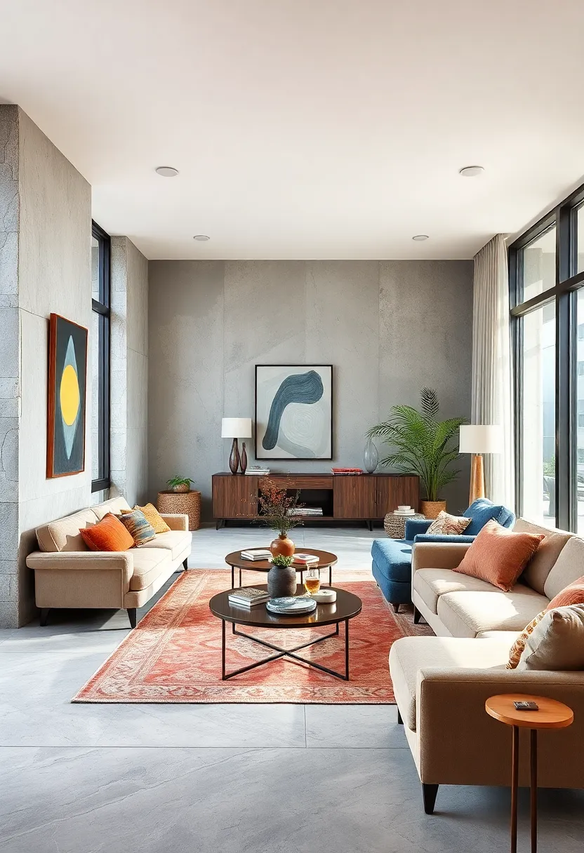 Experiment with⁣ Scale ​by⁣ pairing Large and Small Furniture