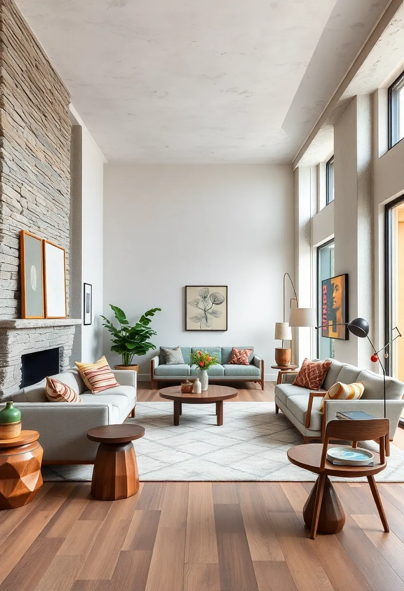 Layer Different Wood finishes⁤ Thoughtfully