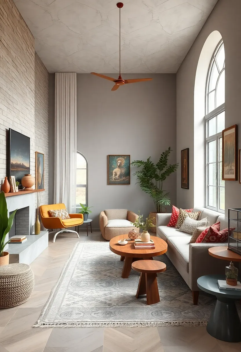 Use greenery strategically to bring life and freshness without overpowering neutrals