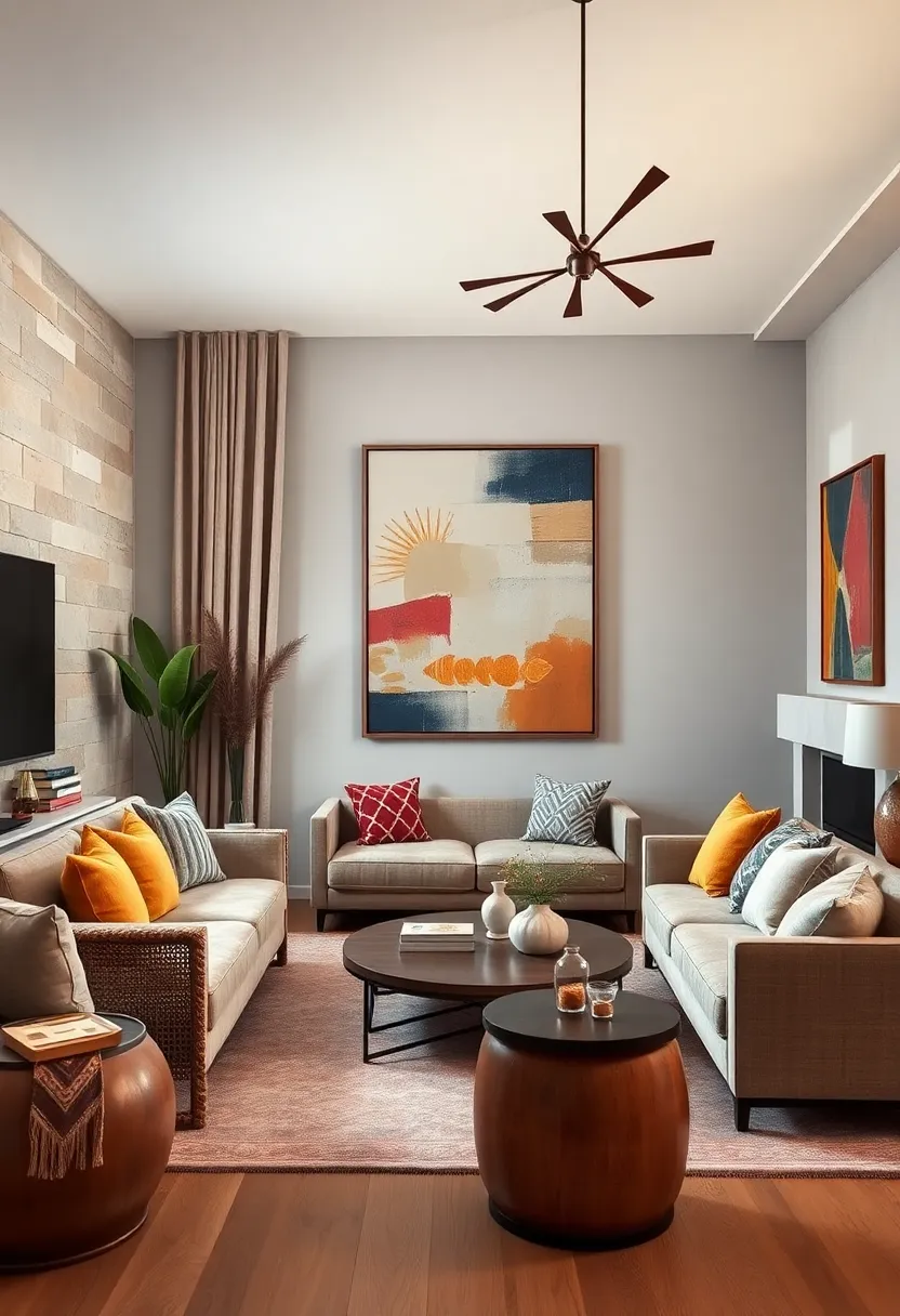 Layer sheer curtains to soften natural light and enhance tranquility