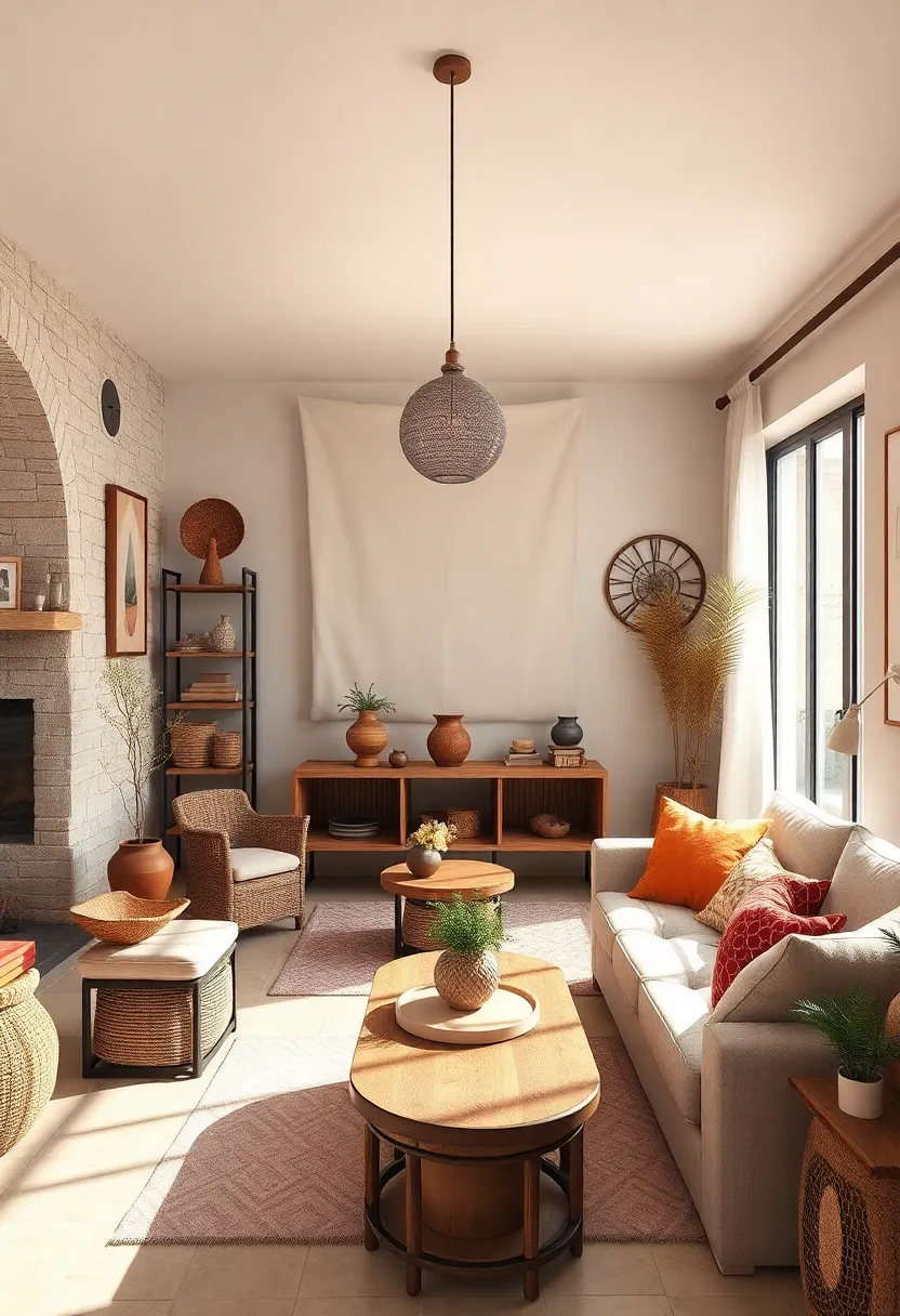 Integrate handcrafted ceramics and artisanal decor to infuse personality