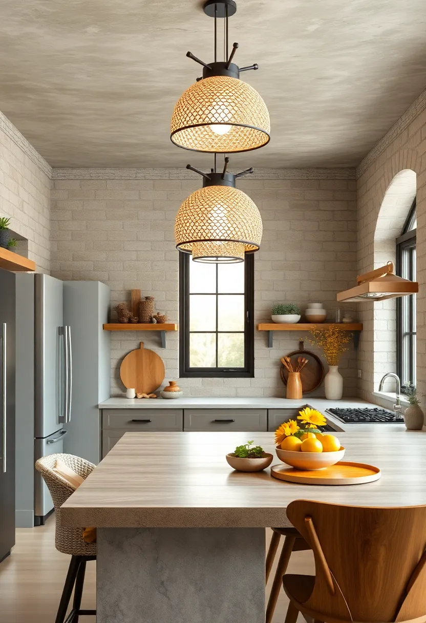 Beehive Textured Pendant Lamps ‍for Subtle Detail