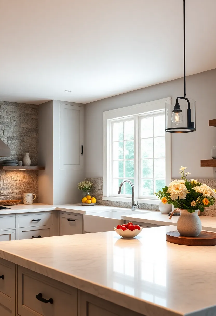 Black Iron ⁢Farmhouse Sconces Flanking ‌the Window