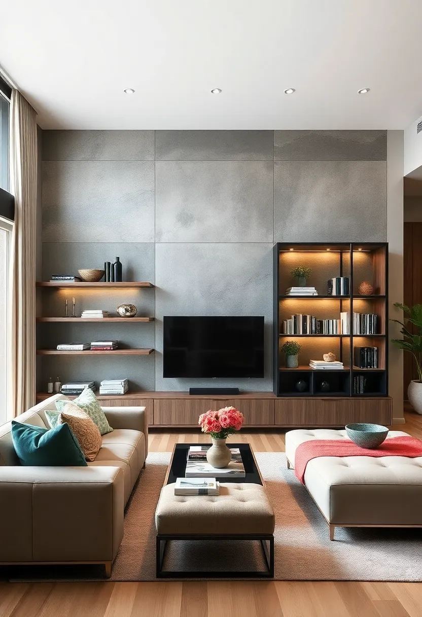 Glass-Front​ Display Cabinets: Showcase your⁢ collectibles and books behind sleek glass doors, adding both style ⁤and protection