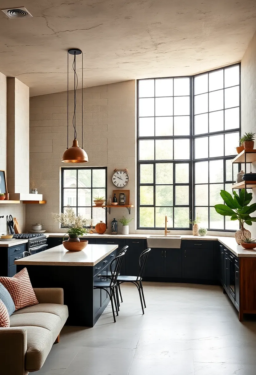 Black Iron Framed Windows⁢ to Enhance ⁤Natural Light