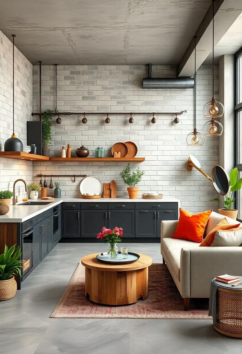 Reclaimed Wood Accents⁤ to soften the Industrial Edge