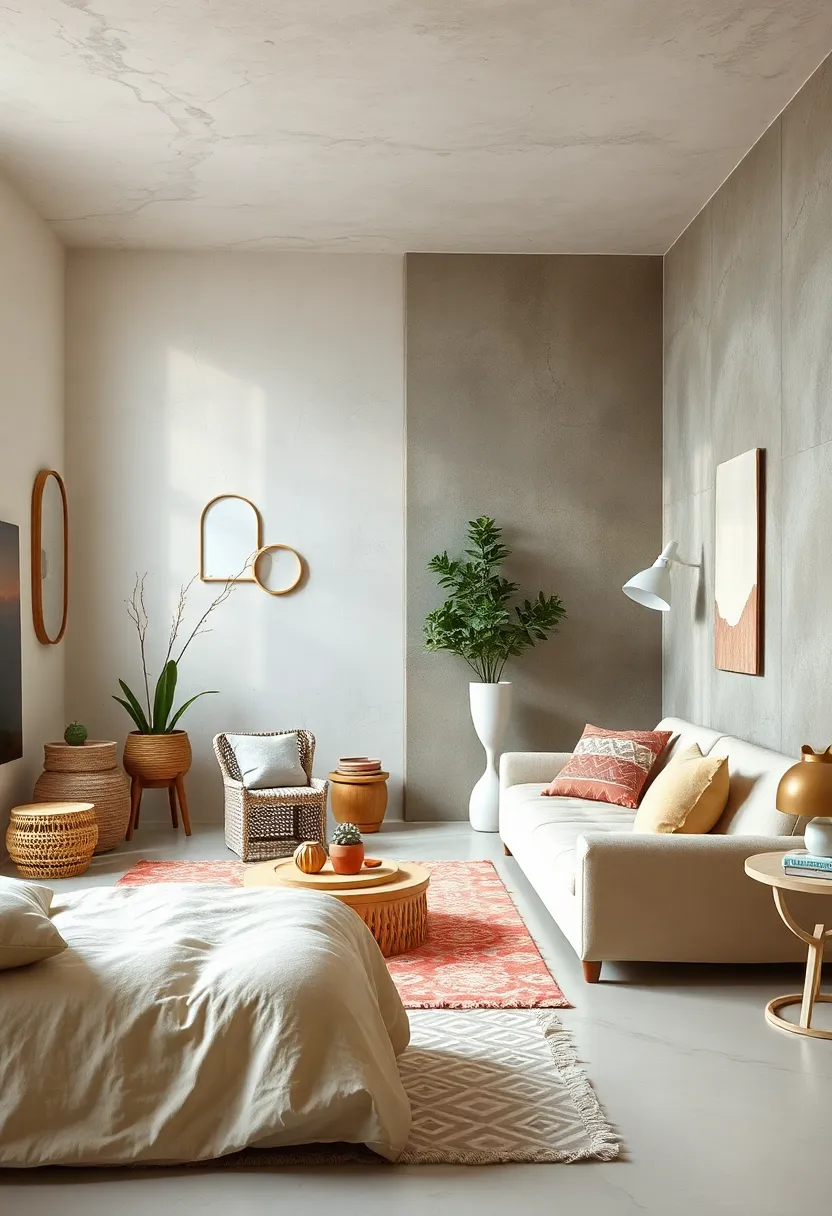 Neutral Wall Finishes: Choose‍ matte paints or natural plaster walls that​ reduce glare​ and‌ support ‍a⁤ calm ​mood