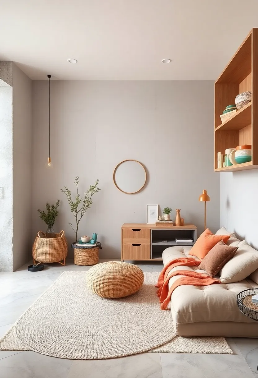 Minimalist Storage Solutions: ⁤Opt for⁣ built-in shelves and woven baskets ⁢to keep clutter ​hidden without ‍overwhelming the space