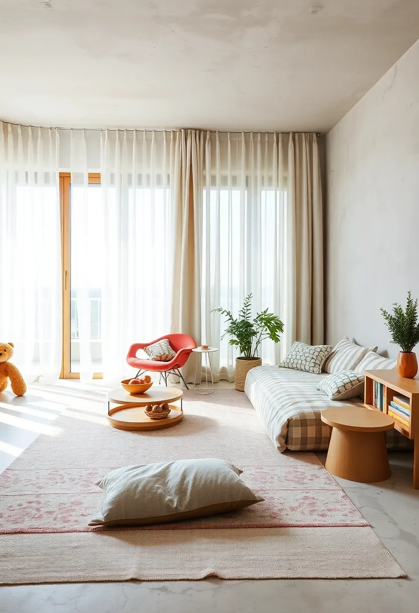 Light, Sheer Curtains: ⁣Use translucent fabrics to soften daylight and ‍maintain privacy simultaneously