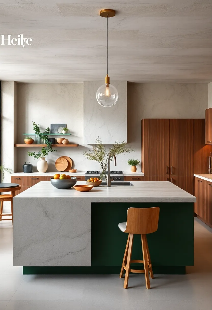 Bold Color Choices to Make⁤ Your Kitchen Island a Statement‌ piece