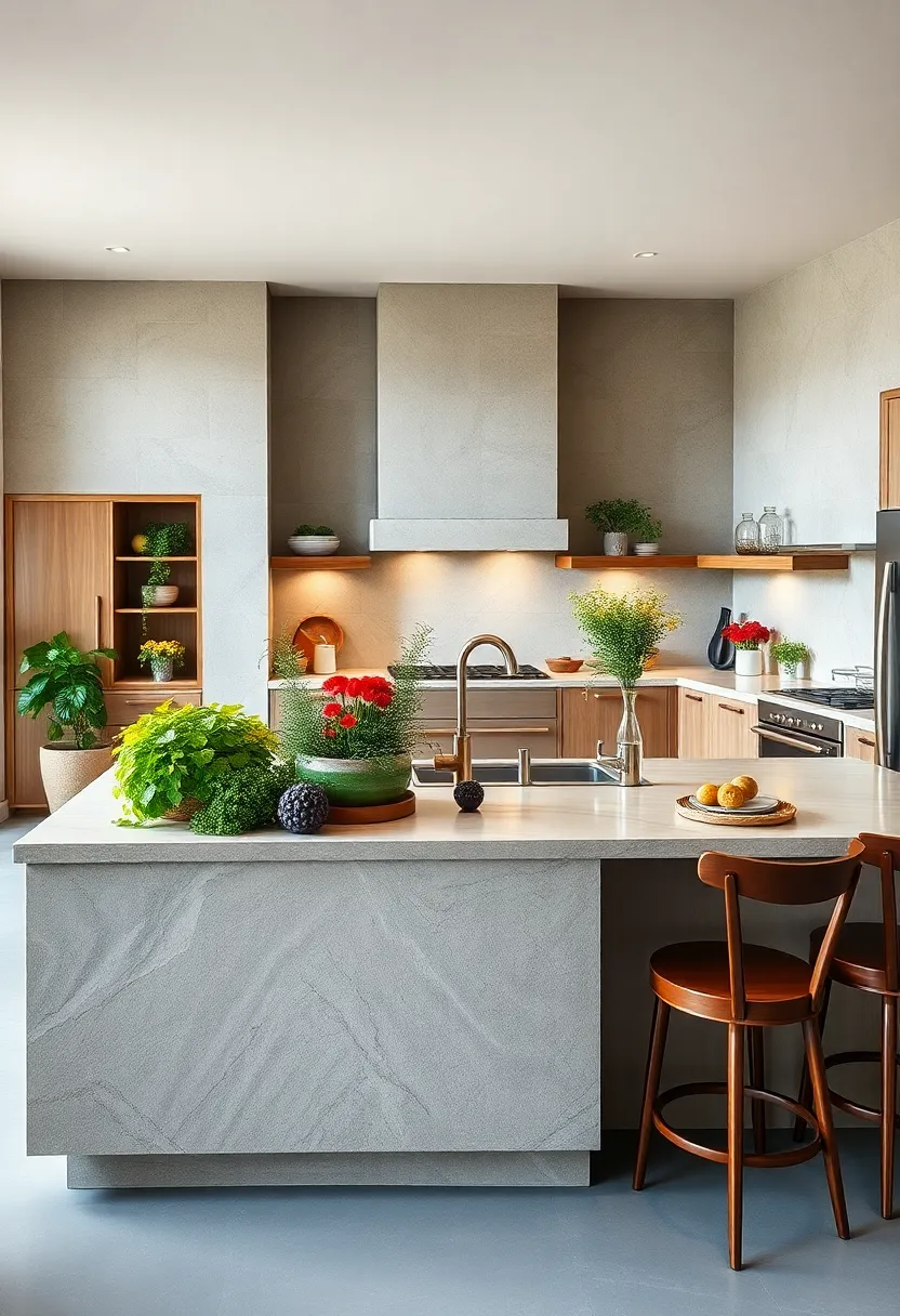 Islands⁣ with Built-In Herb gardens for Fresh‌ Cooking Ingredients