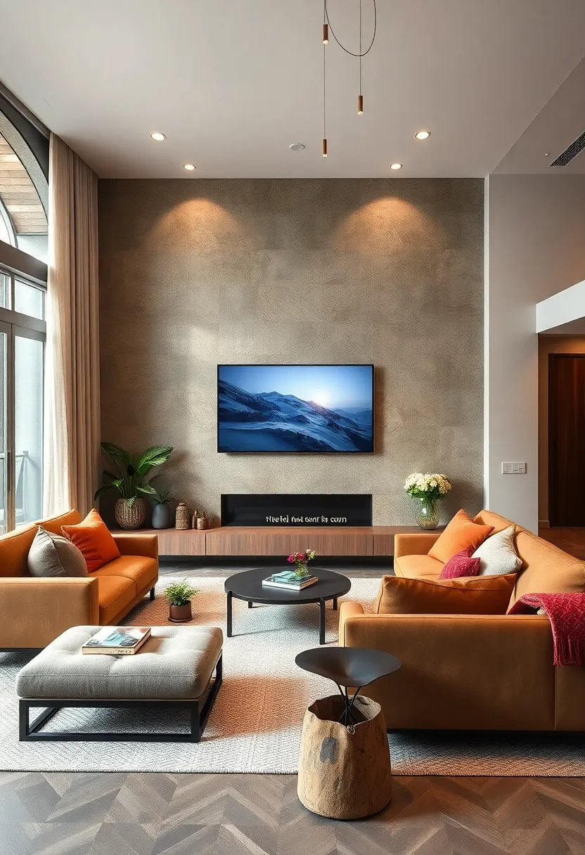 Arranging ​Multi-Functional Furniture⁤ to Maximize Usability When Designing Around a Wall-Mounted TV