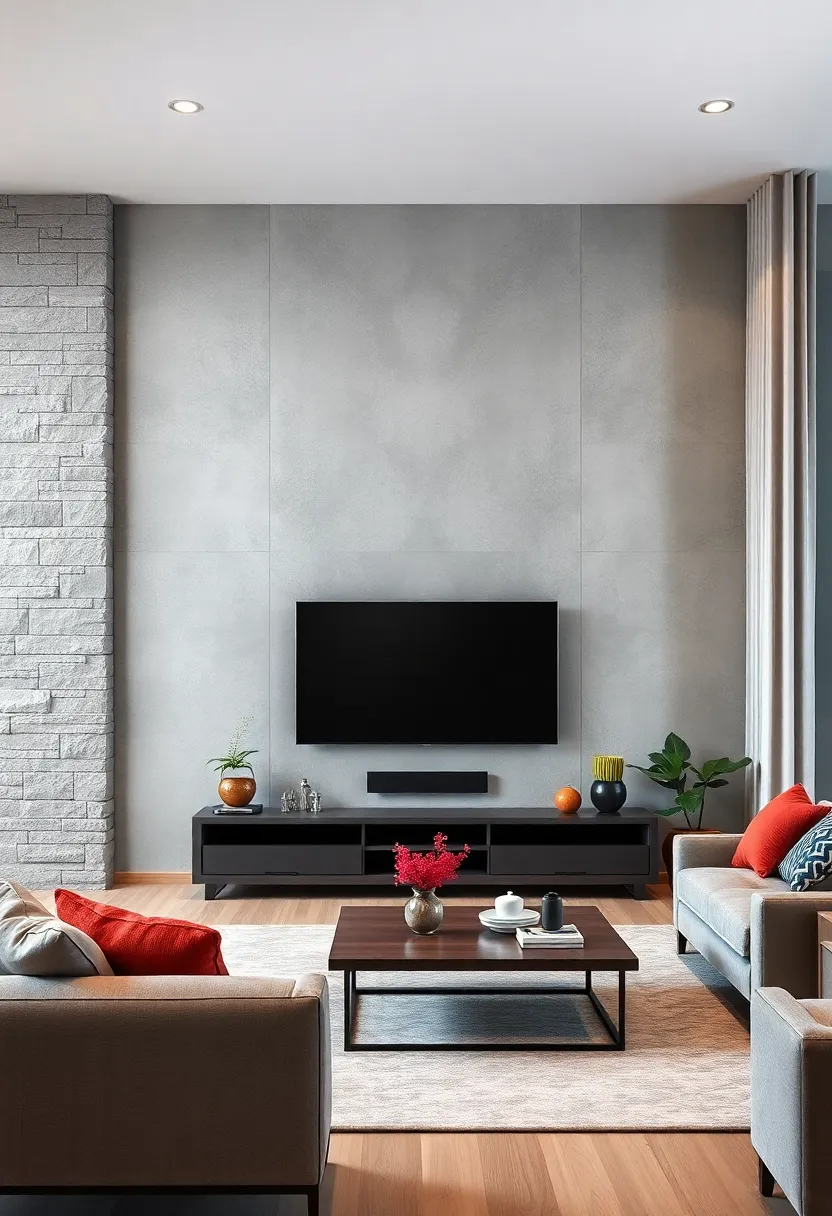 Crafting an ⁤Entertainment Hub With Integrated Sound systems Perfectly‌ matched to a Wall-Mounted TV