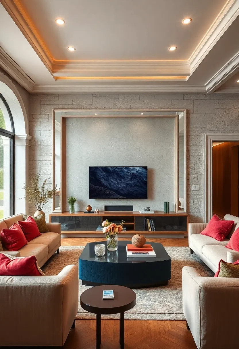 Highlighting Architectural Details Like Molding ⁣and Built-ins ‍That Surround a‍ Wall-Mounted TV