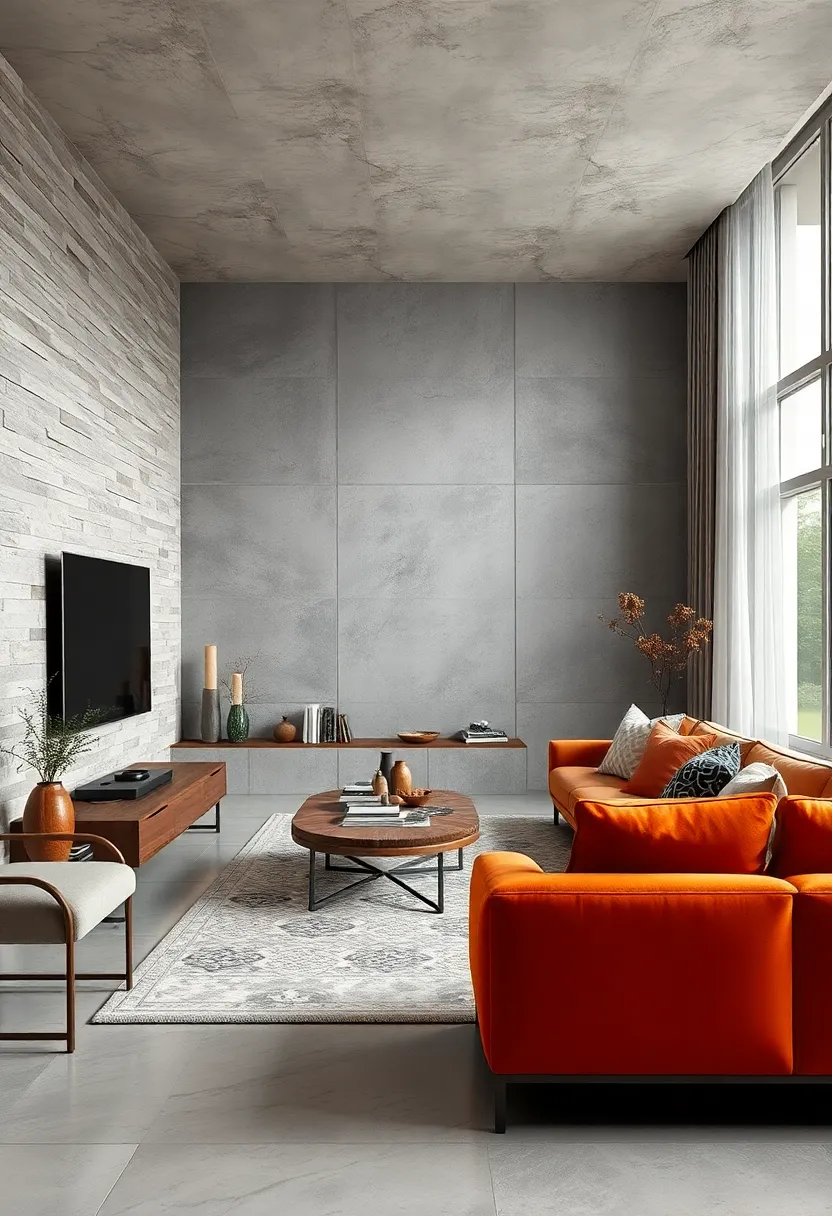 Showcasing ⁢Open Concept⁢ Living Spaces Enhanced by Thoughtful Wall-Mounted TV ⁢Placement