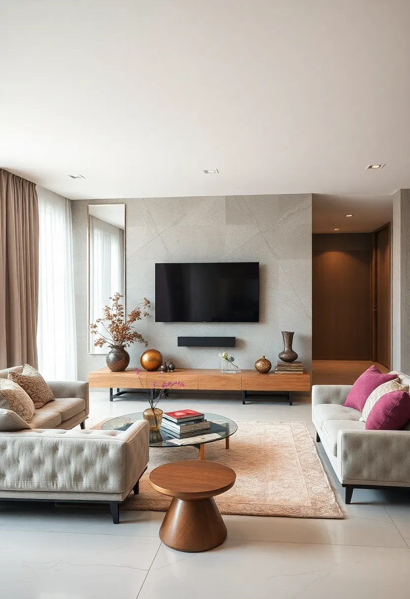 Using Reflective Surfaces and⁤ Mirrors to Amplify⁢ Light Around‌ a Wall-Mounted TV Wall Feature