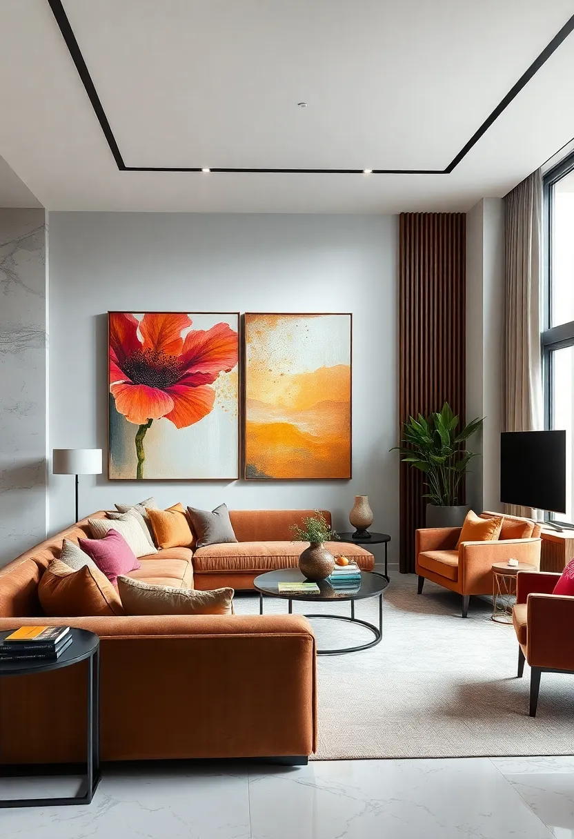 Choose oversized artwork or sculptures to infuse⁢ personality and artistic flair into‌ your home