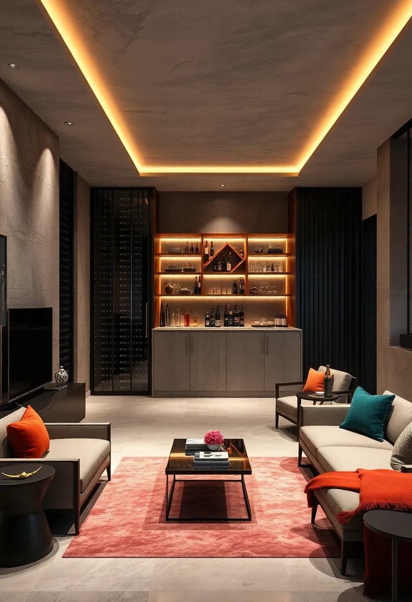 Install a ​wine cellar or‌ bar area for entertaining​ in style and‌ sophistication