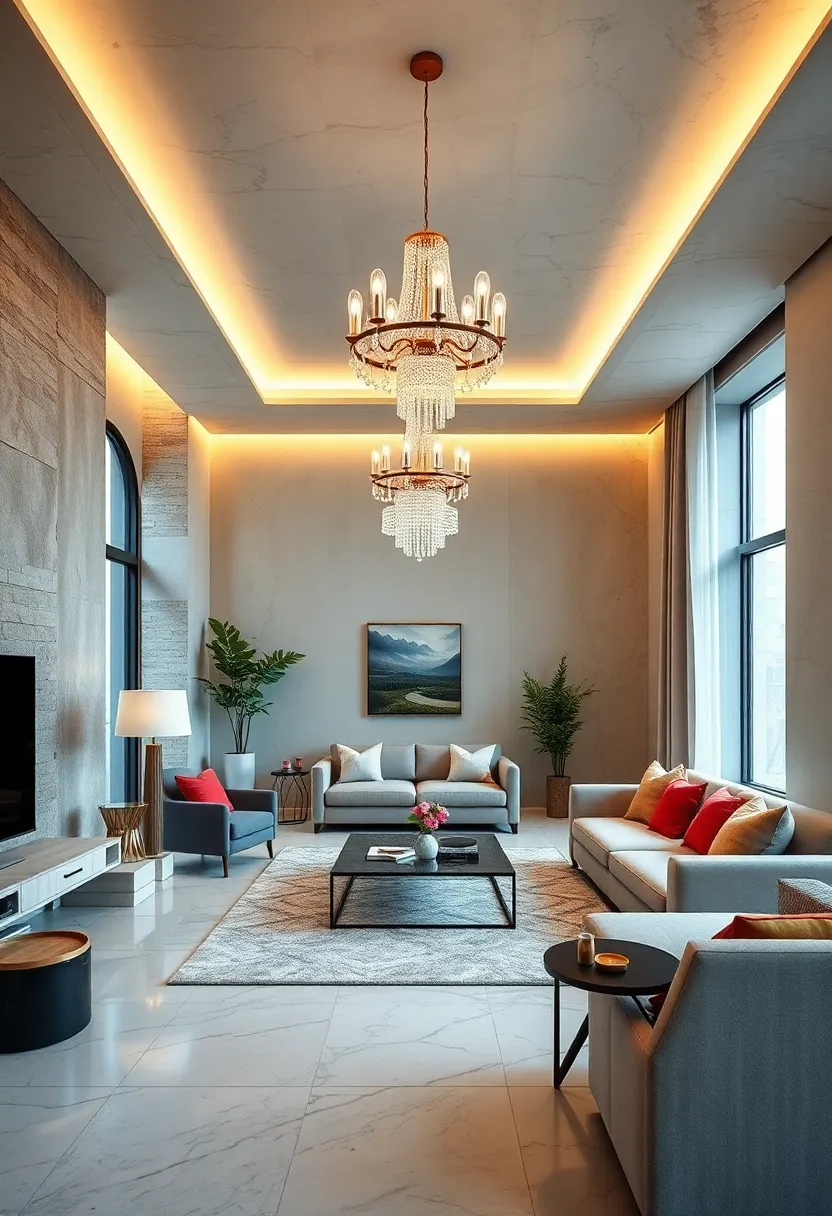 Opt⁤ for statement chandeliers or sculptural lighting fixtures to ‍create a captivating focal point