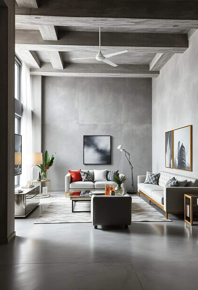 Smoke ⁣Gray ⁢and Silver Mirrored Furniture: Adding glamour and light reflection into urban lofts