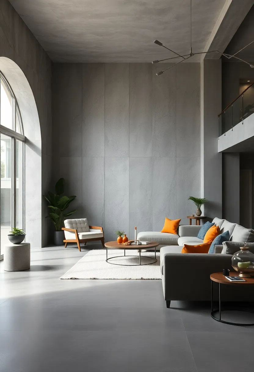 Platinum Silver Backdrop with Deep Gray⁤ Accents: A balanced palette that exudes contemporary luxury