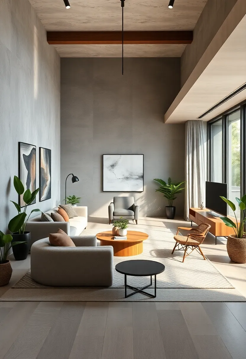 A minimalist‌ Zen workspace highlighted by natural materials,‍ greenery, and clean lines to promote ⁤focus and inner peace
