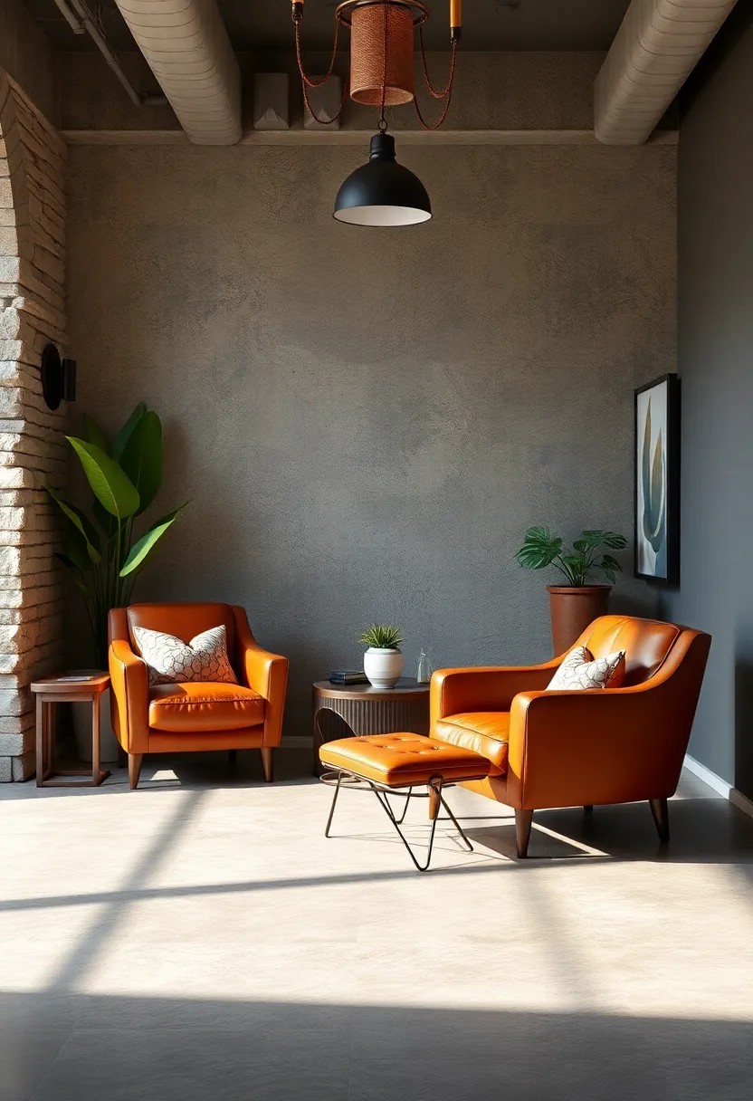 Creating a Cozy Nook ​with Distressed Leather‌ Lounge ⁣Chairs