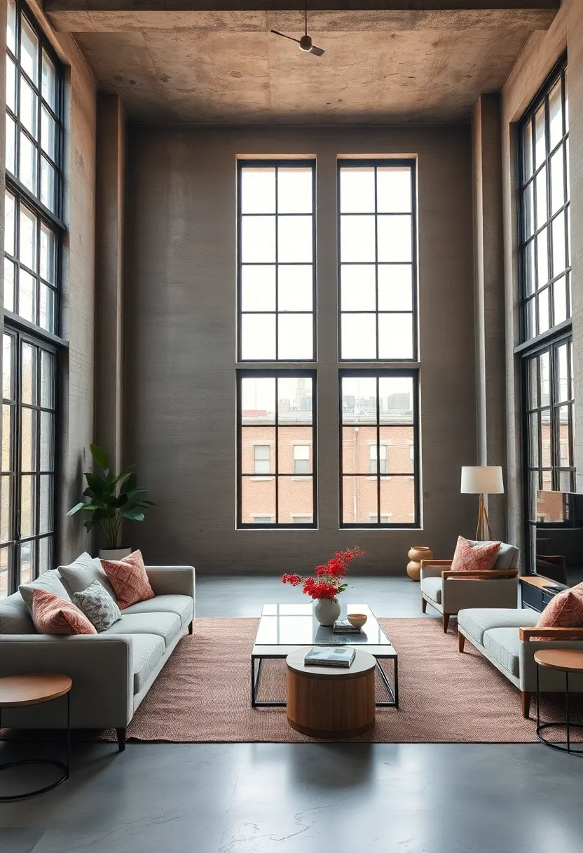 Oversized Factory Windows for Natural Light Boost