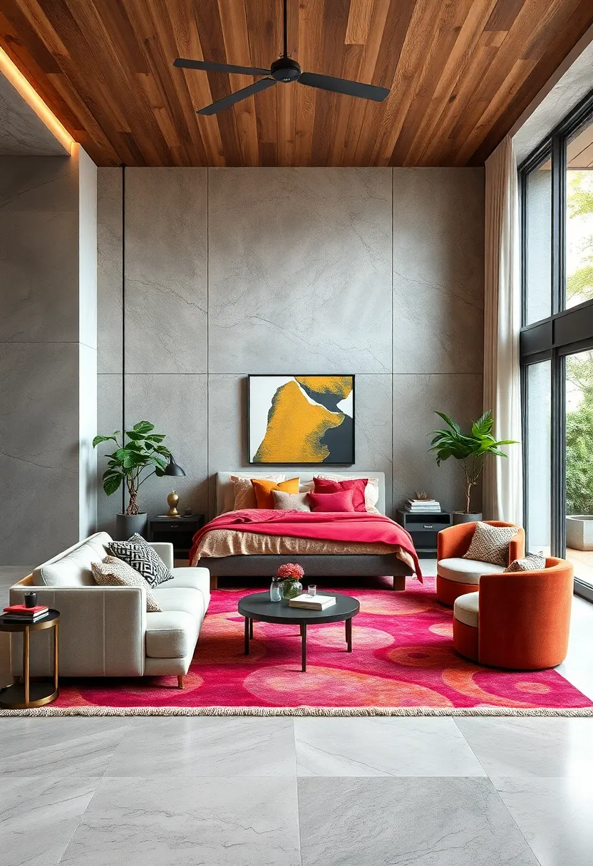 Designer Rugs: Anchoring rooms with statement textiles that add color and pattern