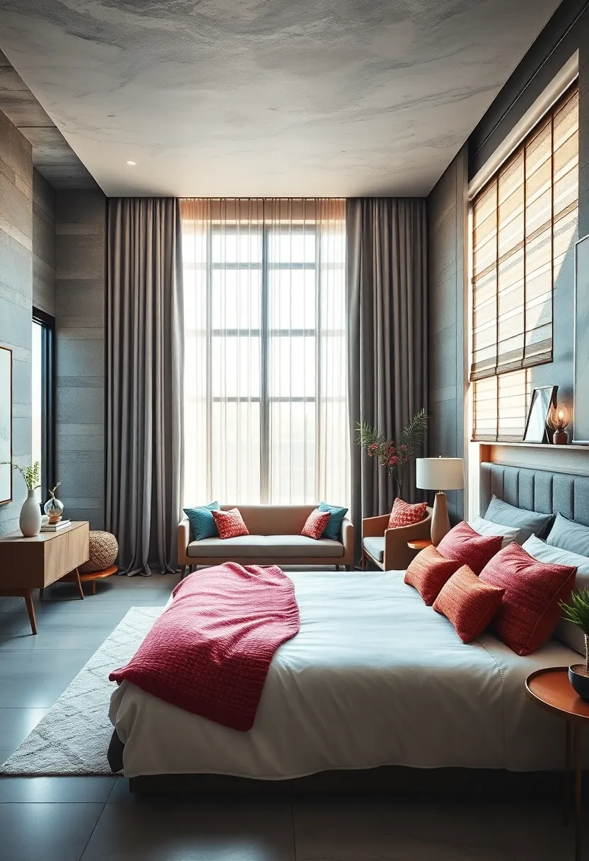 Layered Window Treatments: Balancing privacy and natural light with versatile curtains and blinds