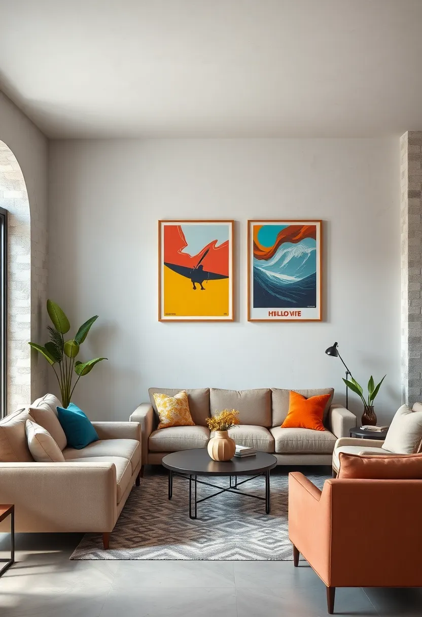 Retro Movie Poster⁣ Reproductions ⁢in Simple Frames