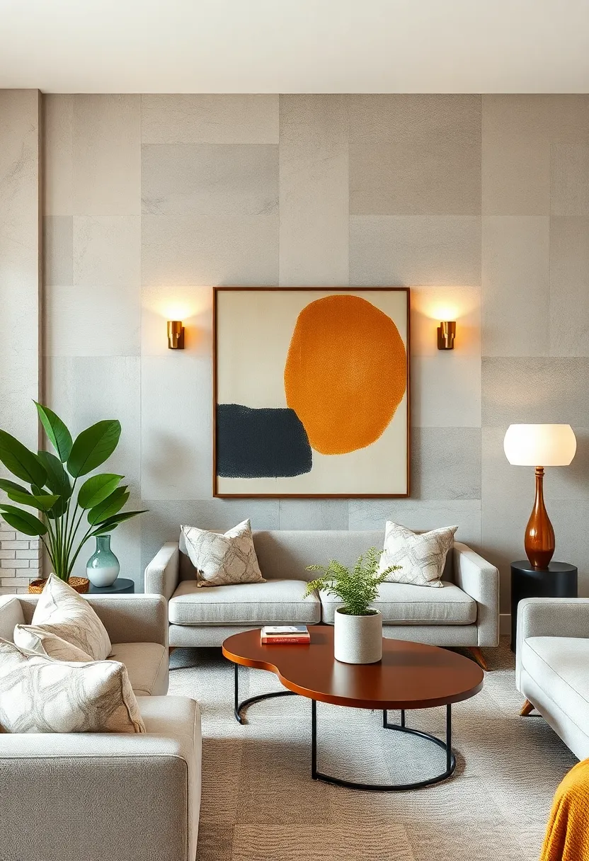 Mid-Century⁤ Modern Wall ⁣Sconces with Frosted Glass Shades