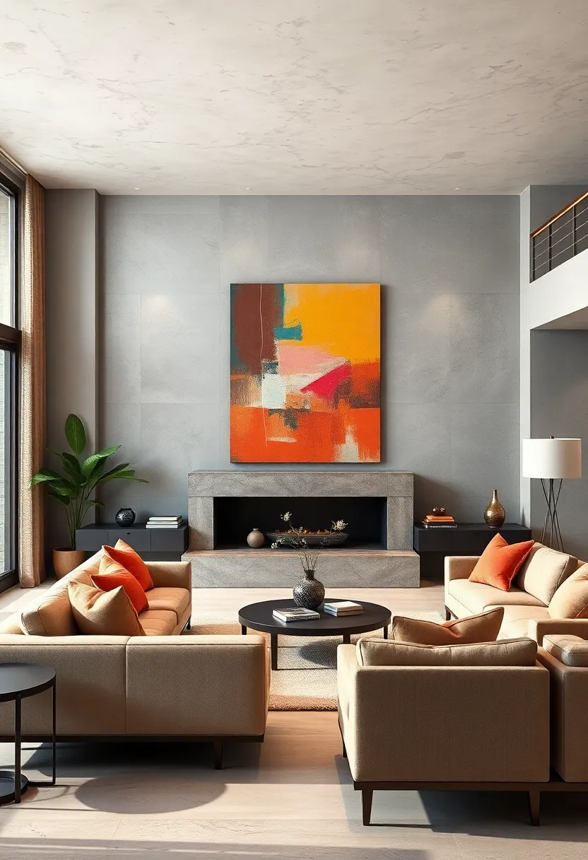 Classic Abstract Expressionist ​Canvas‍ Art