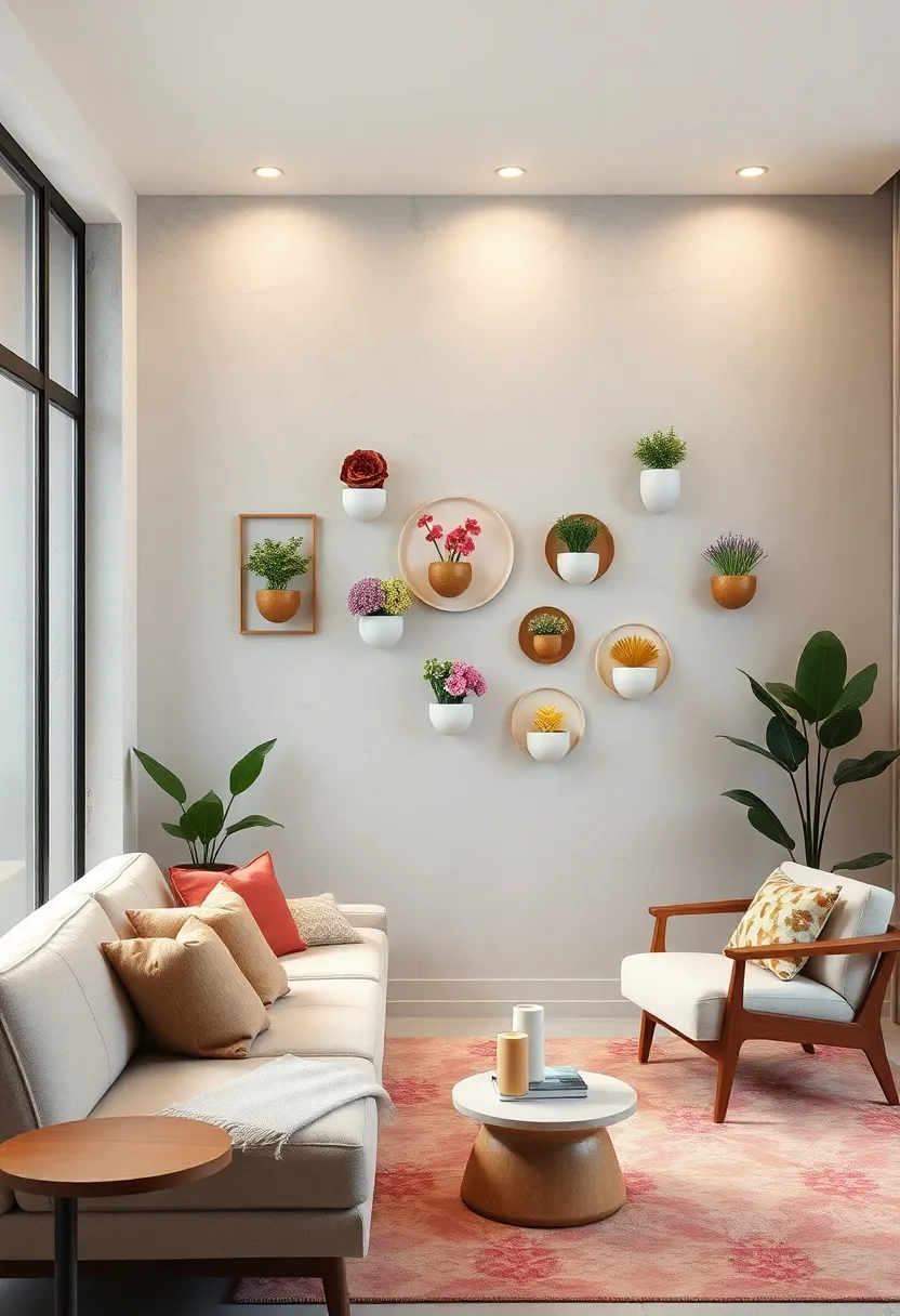 Ceramic Wall Pockets for Adding Fresh Flowers or ⁣Greenery