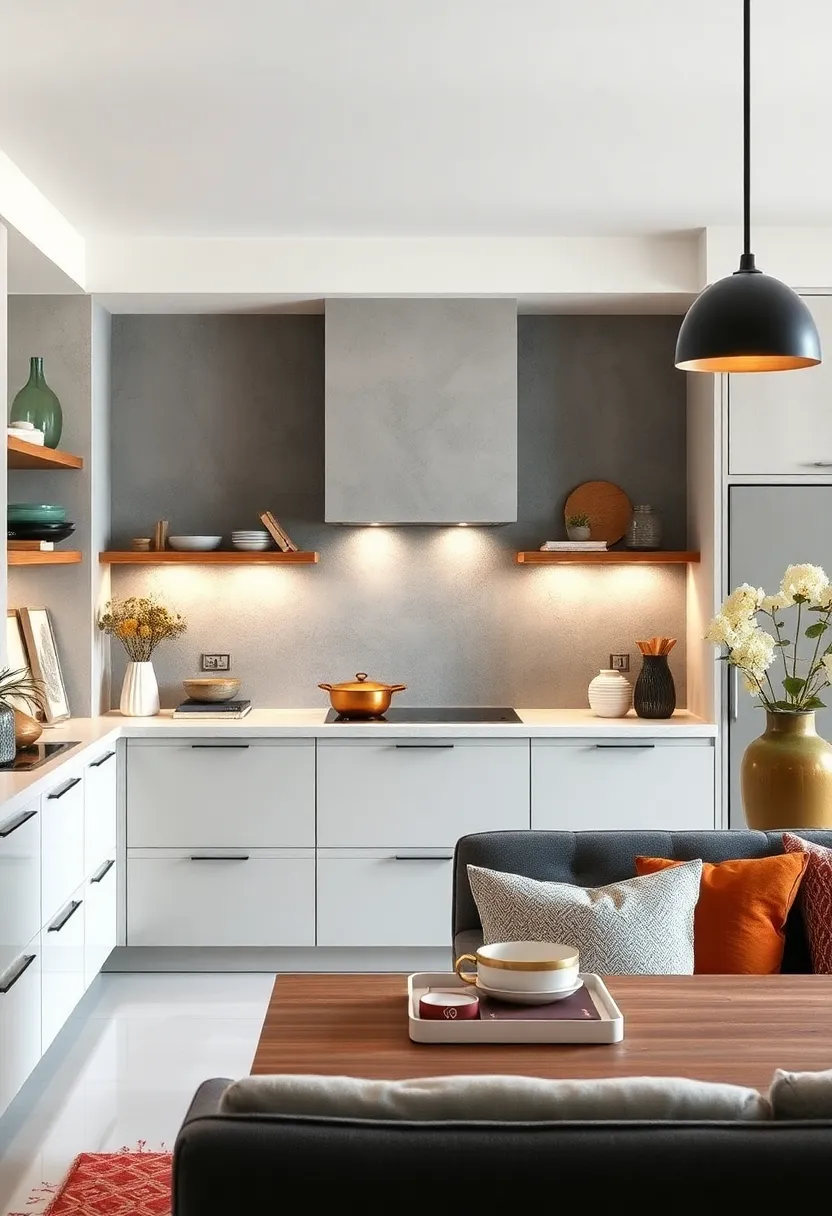 Chic ⁤Concrete⁢ Splashbacks Delivering urban Industrial Flair with a Soft Matte Texture and Neutral Tones