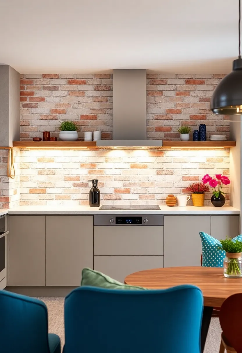 Rustic Brick Effect splashbacks Adding‌ Textural⁢ Warmth and⁣ Vintage Character to Modern interiors